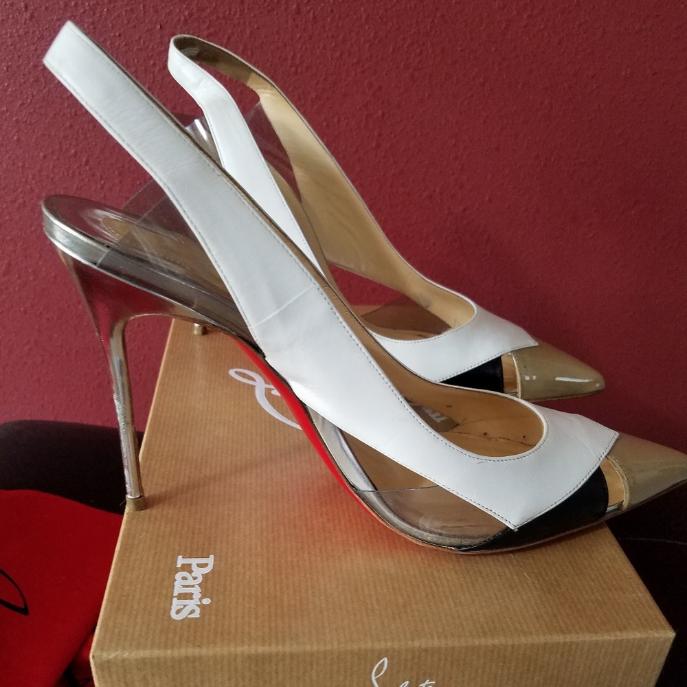 Authentic Christian Louboutin Air Chance 100mm